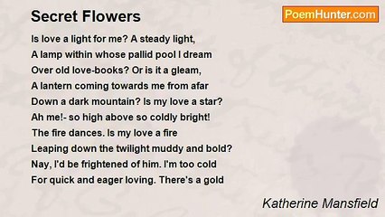 Katherine Mansfield - Secret Flowers
