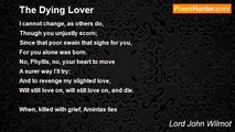 Lord John Wilmot - The Dying Lover