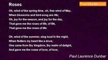 Paul Laurence Dunbar - Roses