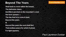 Paul Laurence Dunbar - Beyond The Years