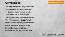 Paul Laurence Dunbar - Comparison
