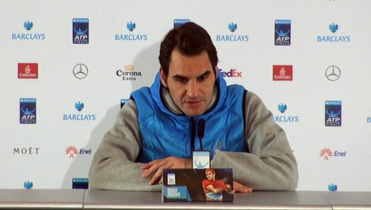 ATP - Masters Londres - Roger Federer : "Je suis soulagé"