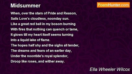 Ella Wheeler Wilcox - Midsummer