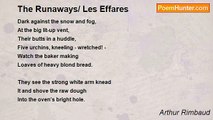 Arthur Rimbaud - The Runaways/ Les Effares