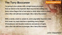 John Masefield - The Tarry Buccaneer