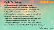 Victor Marie Hugo - Fable Or History