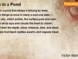 Victor Marie Hugo - As in a Pond