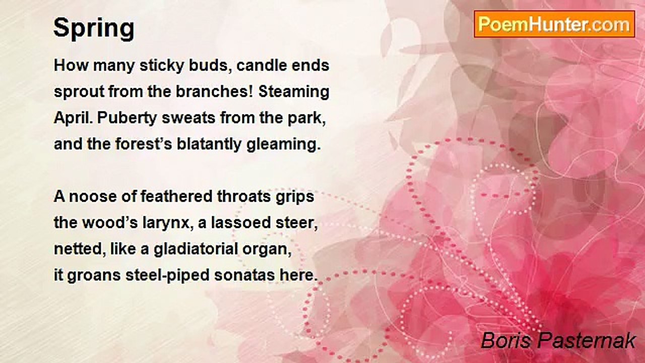 Boris Pasternak - Spring