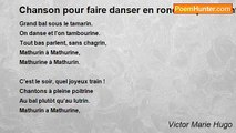 Victor Marie Hugo - Chanson pour faire danser en rond les petits enfants