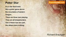 Richard Brautigan - Poker Star