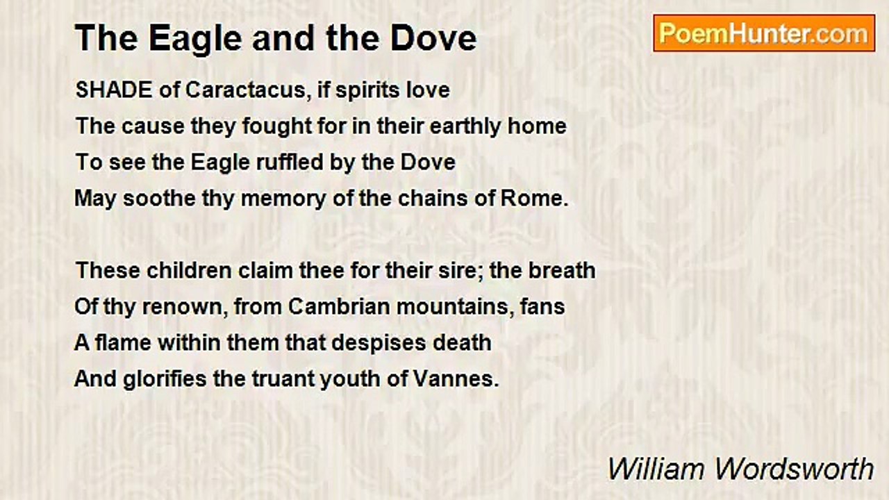 William Wordsworth - The Eagle and the Dove