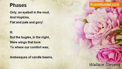 Wallace Stevens - Phases
