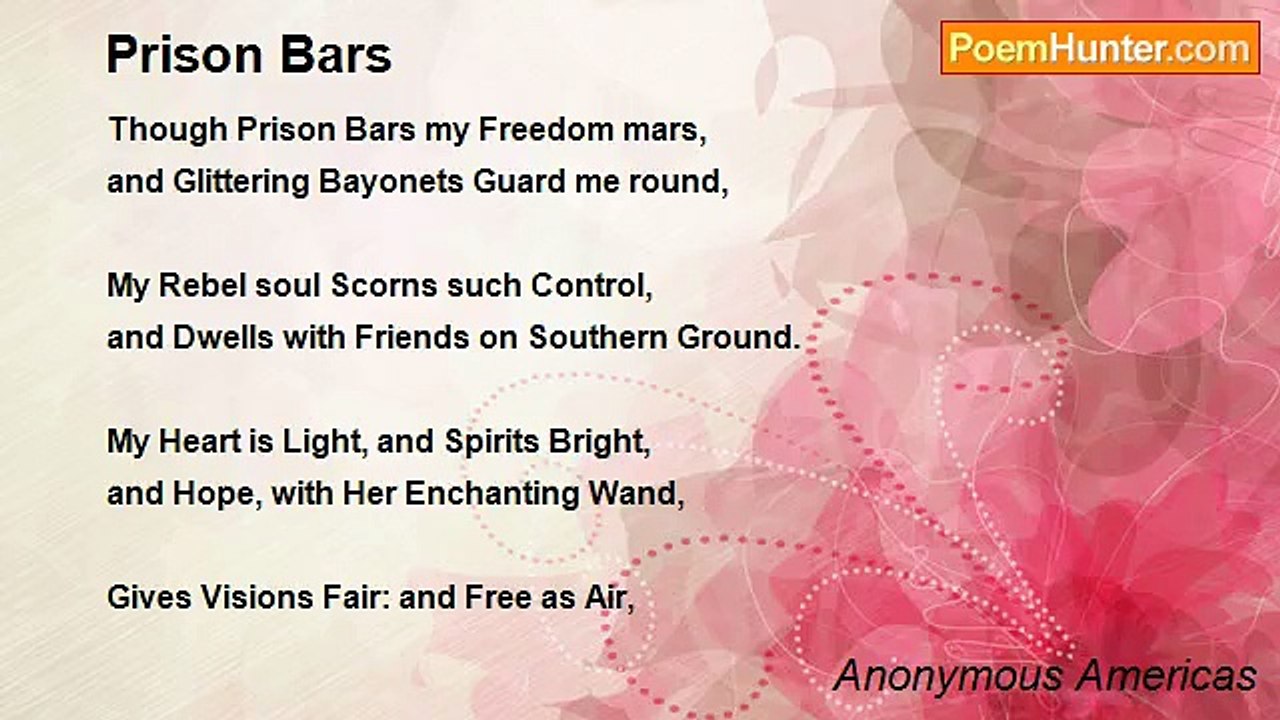 Anonymous Americas - Prison Bars