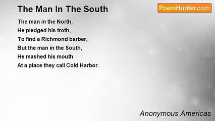 Anonymous Americas - The Man In The South