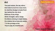 Ralph Waldo Emerson - Art