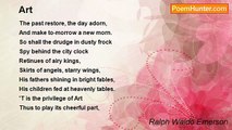 Ralph Waldo Emerson - Art