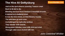 John Greenleaf Whittier - The Hive At Gettysburg