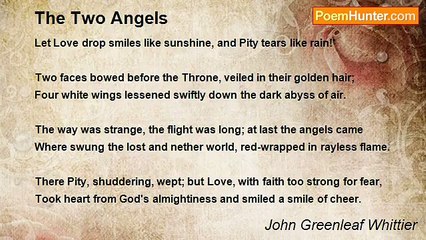 John Greenleaf Whittier - The Two Angels