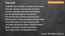 Oliver Wendell Holmes - Harvard