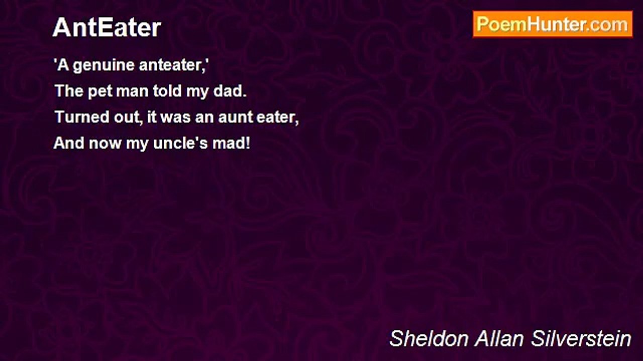 Sheldon Allan Silverstein - AntEater