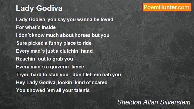 Sheldon Allan Silverstein - Lady Godiva