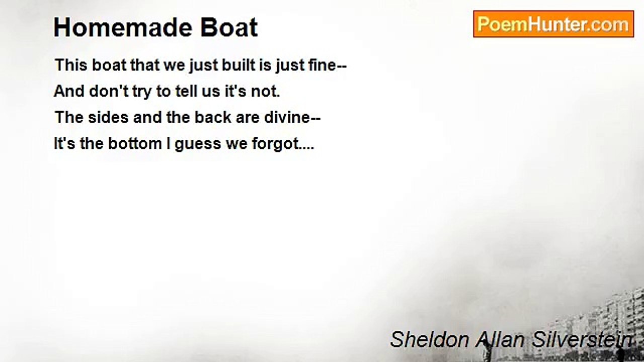 Sheldon Allan Silverstein - Homemade Boat