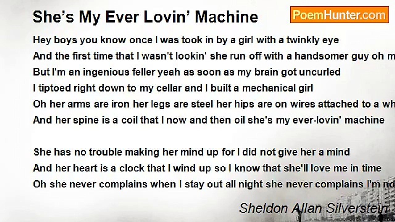 Sheldon Allan Silverstein - She’s My Ever Lovin’ Machine