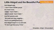 Sheldon Allan Silverstein - Little Abigail and the Beautiful Pony