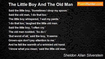 Sheldon Allan Silverstein - The Little Boy And The Old Man