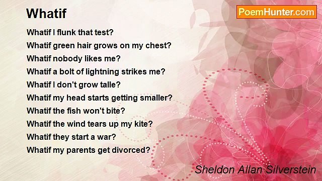 Sheldon Allan Silverstein - Whatif