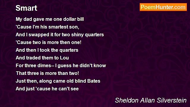 Sheldon Allan Silverstein - Smart