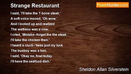 Sheldon Allan Silverstein - Strange Restaurant