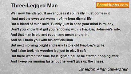 Sheldon Allan Silverstein - Three-Legged Man