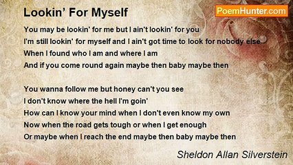 Sheldon Allan Silverstein - Lookin’ For Myself