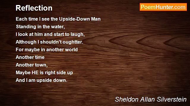 Sheldon Allan Silverstein - Reflection