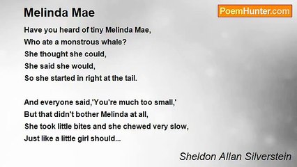 Sheldon Allan Silverstein - Melinda Mae