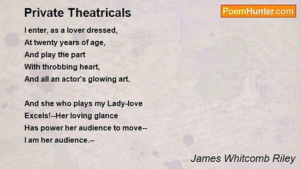 James Whitcomb Riley - Private Theatricals