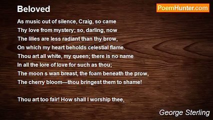 George Sterling - Beloved