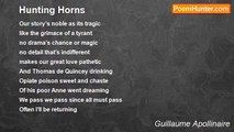 Guillaume Apollinaire - Hunting Horns