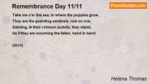 Helena Thomas - Remembrance Day 11/11