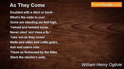 William Henry Ogilvie - As They Come