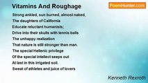 Kenneth Rexroth - Vitamins And Roughage