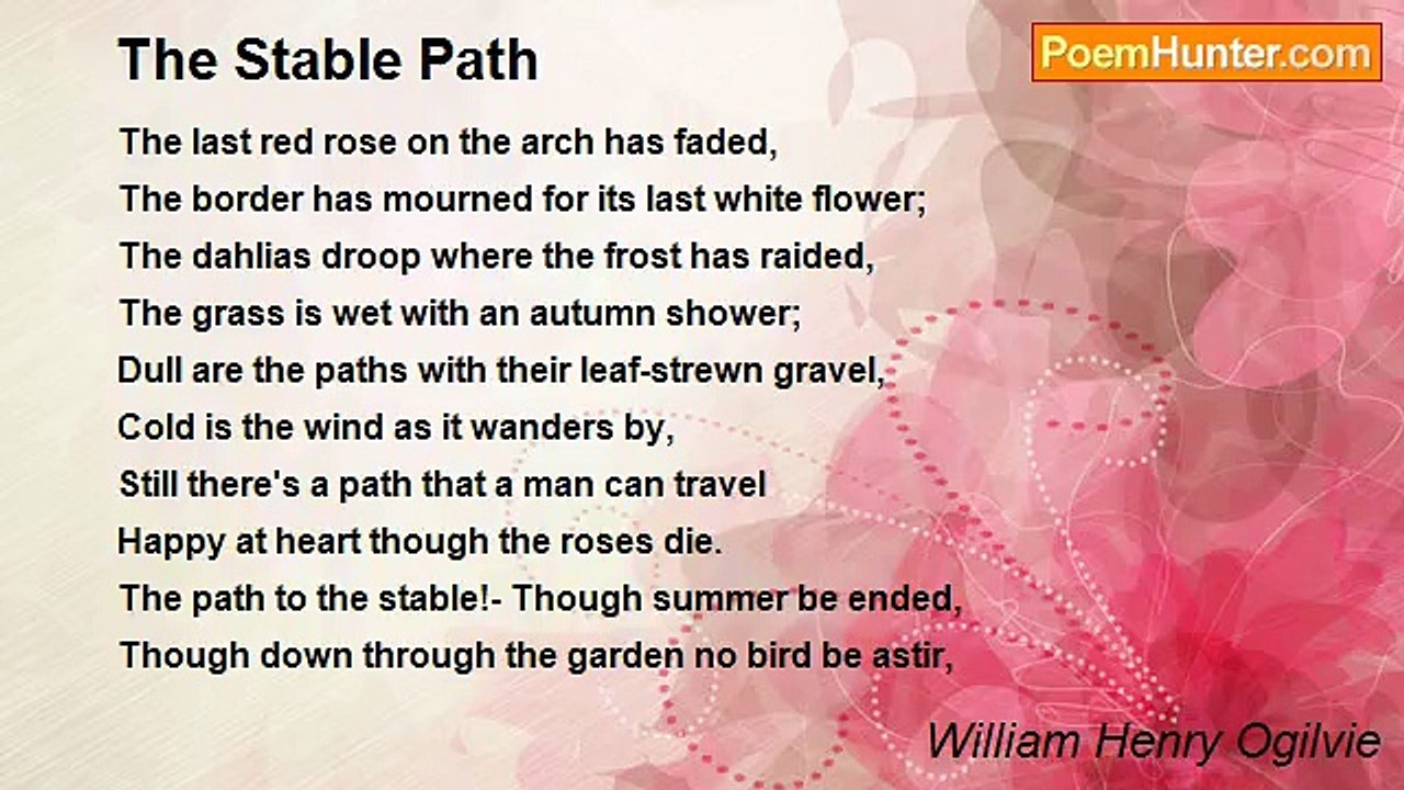 William Henry Ogilvie - The Stable Path