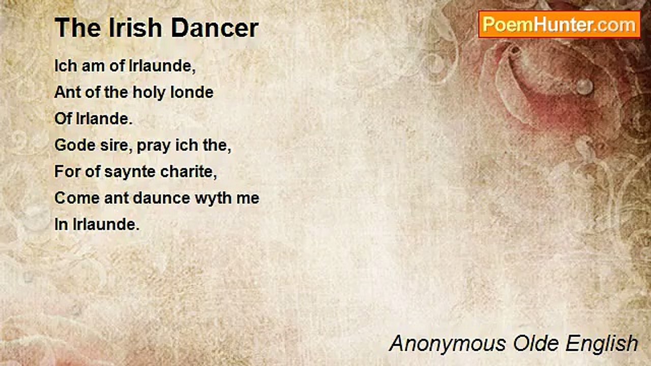 Anonymous Olde English - The Irish Dancer