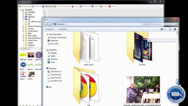 Resim Üzerine Logo Ekleme ve Yazı Yazma