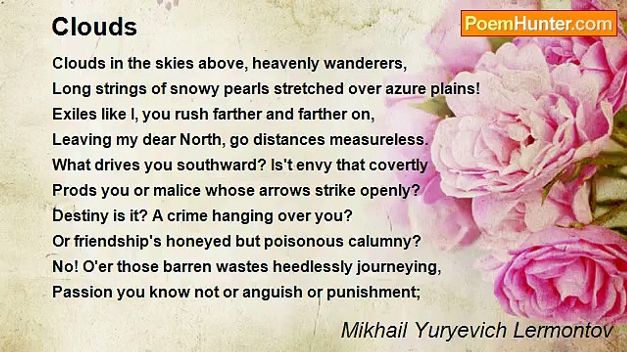 Mikhail Yuryevich Lermontov - Clouds