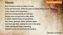 Denise Levertov - Clouds