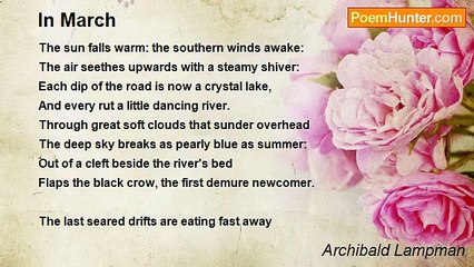 Archibald Lampman - In March