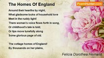 Felicia Dorothea Hemans - The Homes Of England