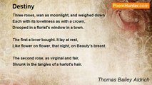 Thomas Bailey Aldrich - Destiny